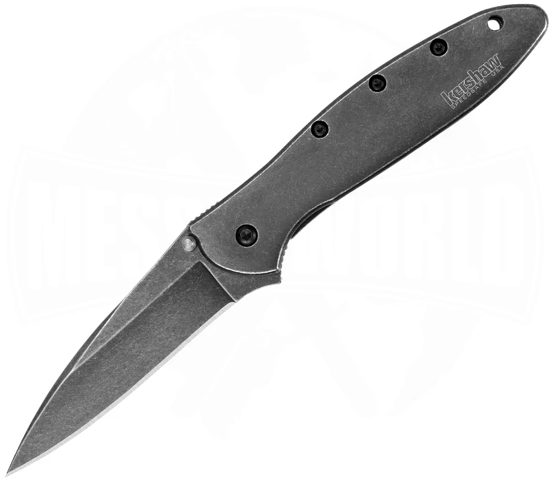 Kershaw Leek Blackwash 1 Kershaw Leek Blackwash