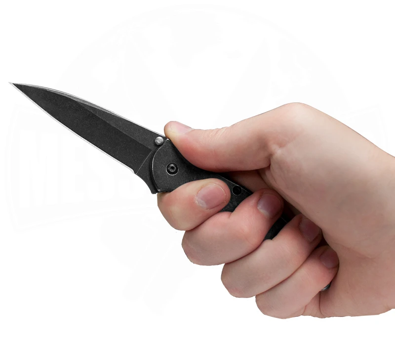 Kershaw Leek Blackwash 2 Kershaw Leek Blackwash – Bild 2